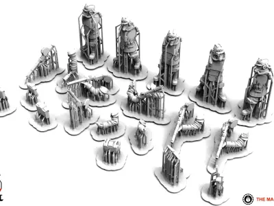 Valour Korps - Engineers 3D print model