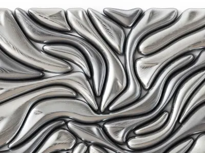 Abstract sculpture by Dan Nuge Nguyen 3D model