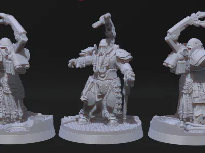 Tempest Legion - Combat Engineers 3D print model