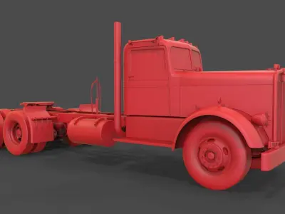 Kenworth 521 mod2 3D print model