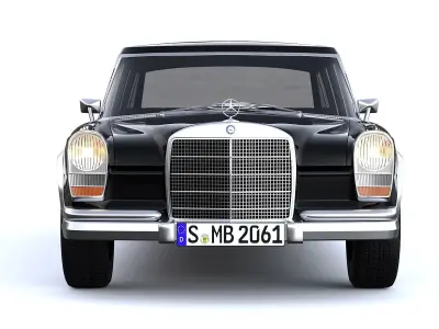 Mercedes-Benz 600 w100 Pullman 3D model