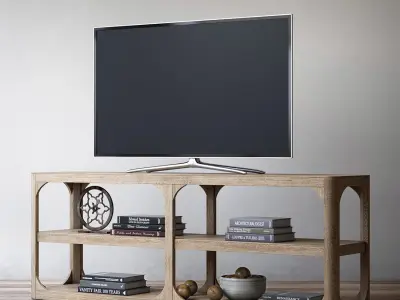 RH Martens 81in media console 3D model