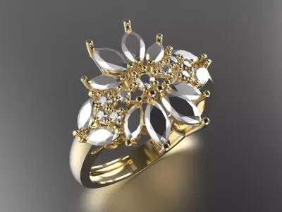 jewelry ring 297 3D print model