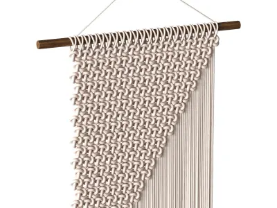 Macrame Low-poly 3D model buy