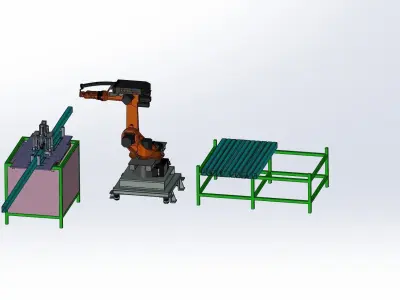Set of sawing equipment  3D model