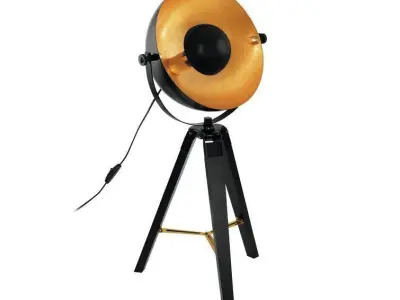 Bush Tripod Light Lamp 3D model