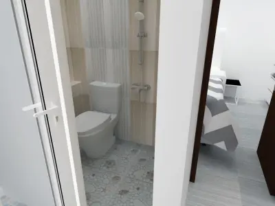 Minimalis Interior Design Apartment 3D model