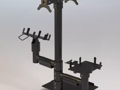 Monitor Stand 3D model