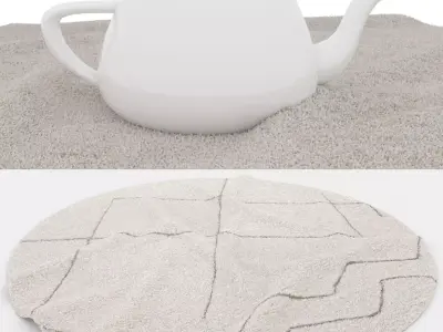 Rugs No 1061 Low-poly 3D model