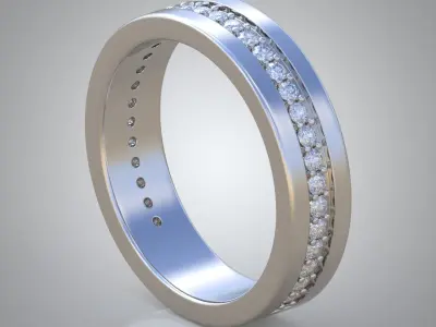 iamond ring 0328 3D printable model 8 Free 3D print model
