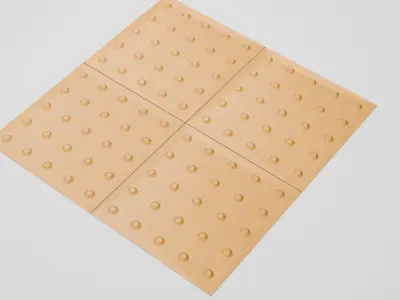 tactile paving Free 3D model
