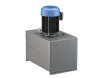 Haldex AC Hydraulic Power System Self-Contained 3D model