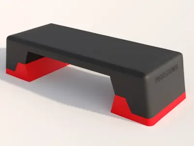 Aerobics training set 3D model