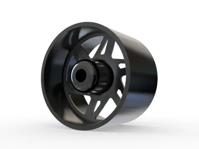 AMERICAN TRUXX SPURS WHEEL 3D MODEL 3D print model