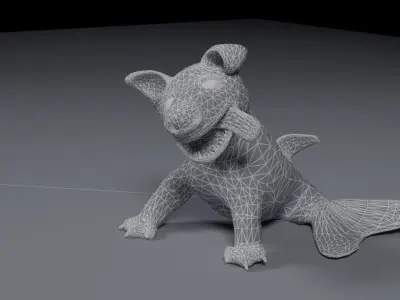 Dogfish dog 3D model