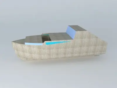 Build a boat Free 3D model
