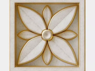 Rosette 02  3D model