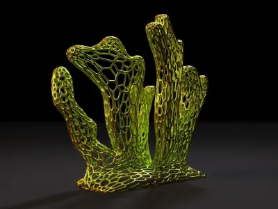 Coral decor 3D print model purchase