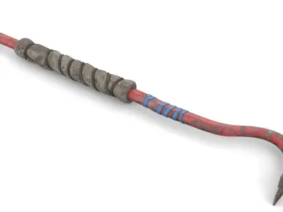 Nail Puller Low-poly 3D model