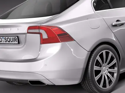 Volvo S60 2014 3D model