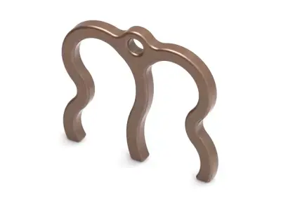 Classic Letter M - Pendant 3D print model