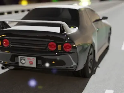 Nissan skyline gtr R32 3D model