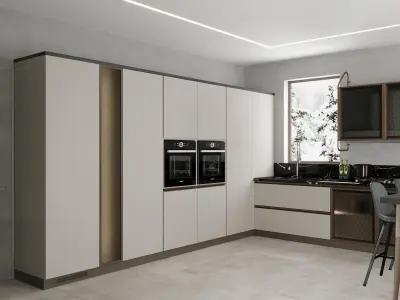 Kitchen furniture Scavolini Diesel 3D model