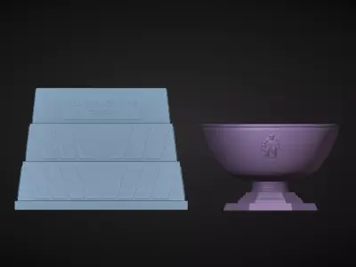 William M Jennings Trophy 3D print model