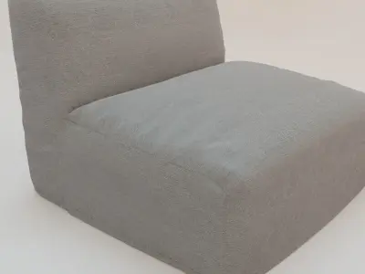 Armchair Casual 3D model