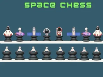 Space Chess - Side A 3D print model