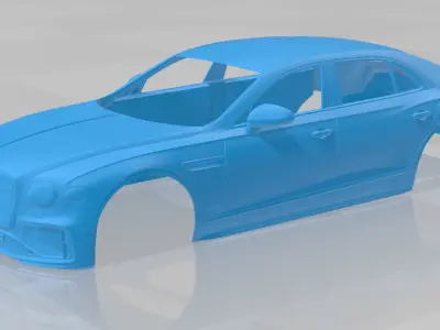 Bentley Flying Spur Speed 2025 - Full Body STL Model 3D print model