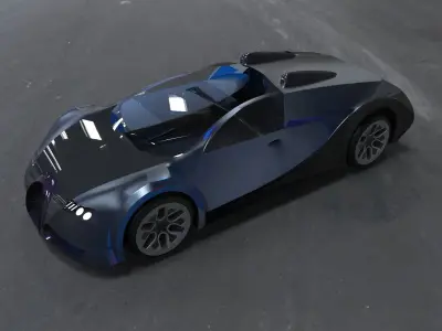 Bugatti veyron 3D model