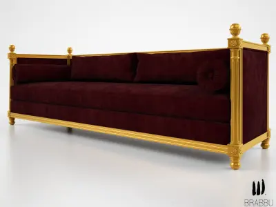 Brabbu Malkiy sofa 3D model