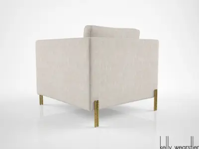 Kelly Wearstler Melange Club chair 3D model