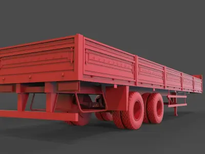 Trailer mod2 3D print model