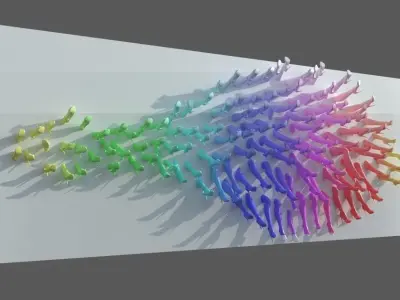 Human Hand wall decor 3d model 3D model