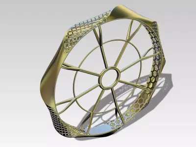 Fusion bangle code 702 in 4 sizes 3D print model
