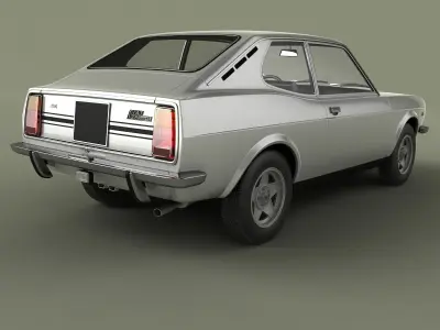 Fiat 128 Sport Coupe 3D model