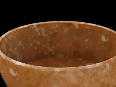 Eating Pot Low-poly 3D model