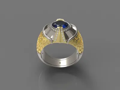 MAN RING N - 231 3D print model