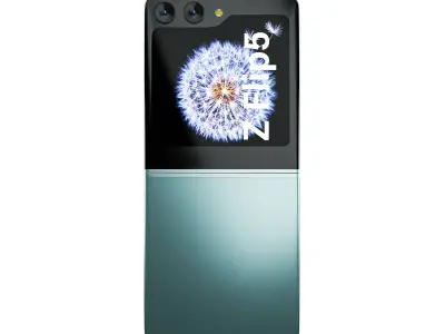 Samsung Galaxy Z Flip 5 3D Model - Foldable Smartphone 3D model