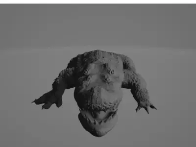 Alligator crocodile 3D model