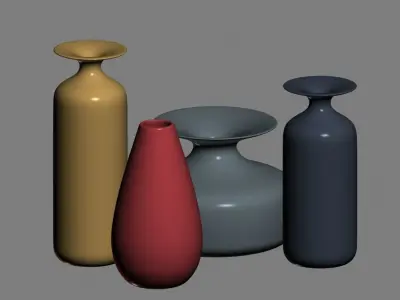 vase 12 3D model purchase