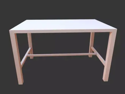 Table Low-poly 3D model get