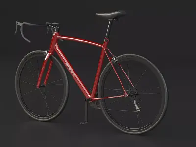 Generic Road Bicycle 3D model