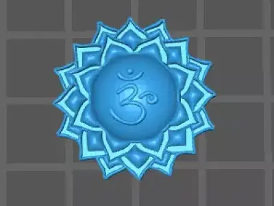 Crown Chakra Free 3D model