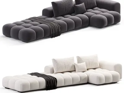 SHAMARA SOFA by Noho Home 2 3D model