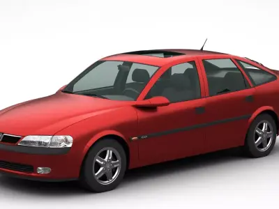 Vauxhall Vectra B HB 1996 3D model
