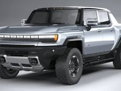 Hummer EV 2022 3D model