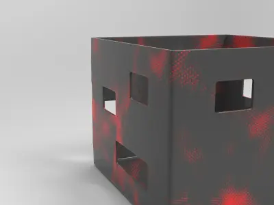 Forte Vase Low-poly 3D model